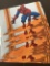 7 Vintage Spider-Man Scene Stickers Large 1978 Marvel Comics Group