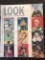 Look Magazine 1943 Golden Age 10th Anniversary Issue In Protective Plastic 10 Cents Cover Price