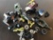Mattel 1984 Pieces to a Set and Vehicles Pieces and Parts As Shown