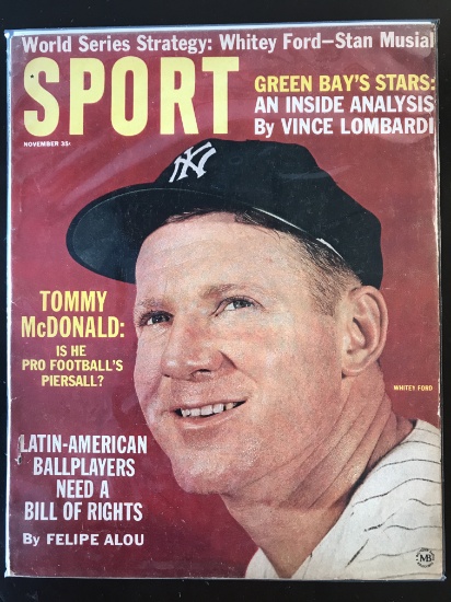 Sport Magazine Vol 36 #5 Nov 1963 Vince Lombardi Bart Starr Jim Taylor Henry Jordan