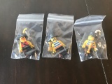 3 Pirates With Accessories Lego Minifigures Loose