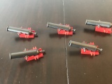 5 CANNONS That Really Shoot Lego Barrels, Pretty Cool Cannons Lego