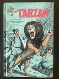 Edgar Rice Burroughs The Return of Tarzan HC Book Whitman Publishing 1967 Silver Age