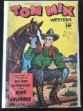 Tom Mix Western Fawcett Publication 1949 Golden Age Comic King of the Cowboys 10 Cent Cover