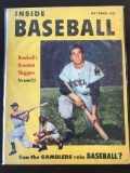 Inside Baseball Magazine Vol 1 #2 October 1953 Jackie Robinson Yogi Berra Mickey Mantle