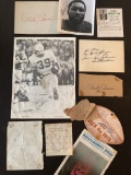 Sports Autographs Preston Pearson #26 Larry Csonka and Many Others