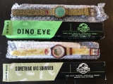 2 Jurassic Park The Lost World Watches Burger King in Original Boxes Dino Eye Something Has Survived