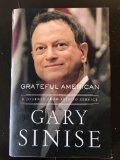 Grateful American Memoir by Gary Sinise SIGNED by the Actor NEW