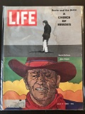 Life Magazine 1969 Dustin Hoffman & John Wayne Silver Age