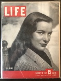 Life Magazine 1947 Ella Raines GOLDEN AGE Very Good Condition