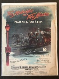 The Midnight Fire Alarm Sheet Music 1900 Golden Age Harry J Lincoln ET Paull Music