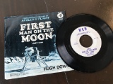 First Man on the Moon July 1969 Record Hugh Downs Apollo 11 Flight Commemorative Record