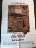 Original Theatrical Single Sided Movie Poster The Shootist John Wayne's Last Picture  27