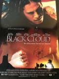 Original Theatrical Single Sided Movie Poster Black Cloud Signed by Actor Ricky Schroder  27