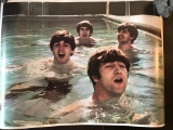 The Beatles Swimming Poster 17X23 Paul McCartney John Lennon George Harrison and Ringo Starr