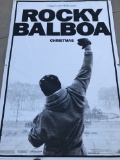 Rocky Balboa Original Large Vinyl Theatrical Movie Banner 4'x6' Columbia Pictures Sony Sylvester Sta