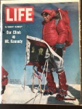 Life Magazine 1965 Silver Age Our Climb up Mt Kennedy By Robert Kennedy Collectable in Protective Pl