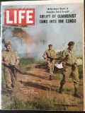 Life Magazine 1965 Silver Age On the Scene Report of Congolese Rebel Strength Collectable in Protect