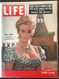 Life Magazine 1956 Silver Age Anita Ekberg War & Peace Collectable in Protective Plastic