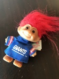 Giants Troll Doll 1990 Team NFL Good Luck Doll Russ