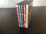 5 Disney DVDs Pixar Cars The Incredibles Brave The Nightmare Before Christmas Schoolhouse Rock
