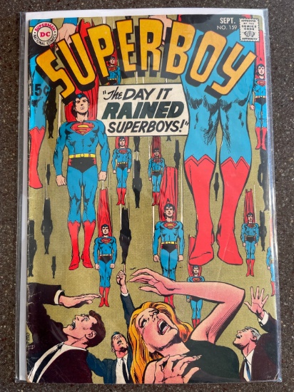 Superboy Comic #159 DC Comics 1969 Silver Age Neal Adams Wally Wood