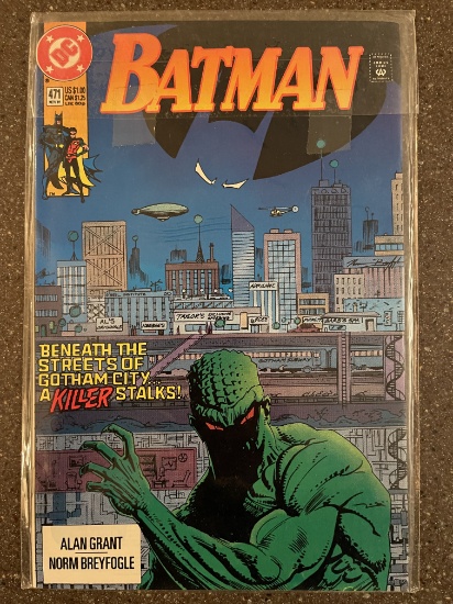 Batman Comic #471 DC Comics 1991 A Killer Stalks Gotham