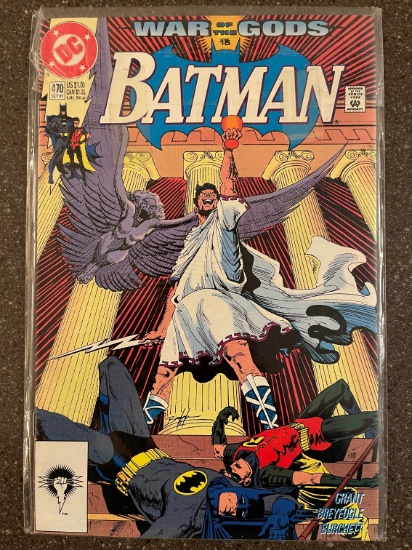 Batman Comic #470 DC Comics 1991 War of the Gods