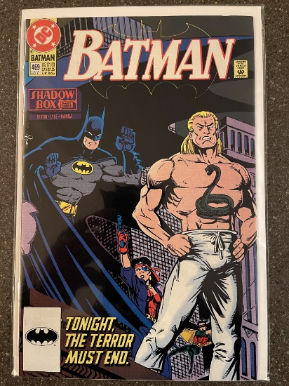 Batman Comic #469 DC Comics 1991 Shadow Box