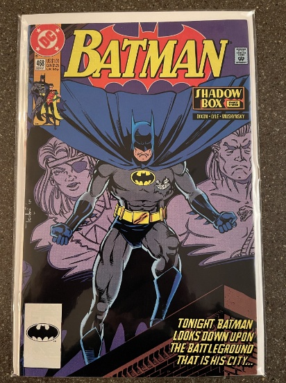 Batman Comic #468 DC Comics 1991 King Snake