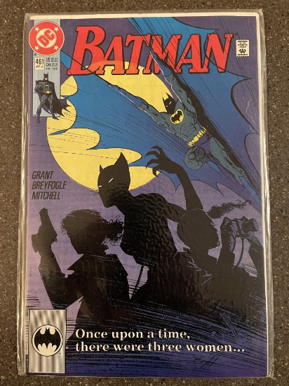 Batman Comic #461 DC Comics 1991 Catwoman