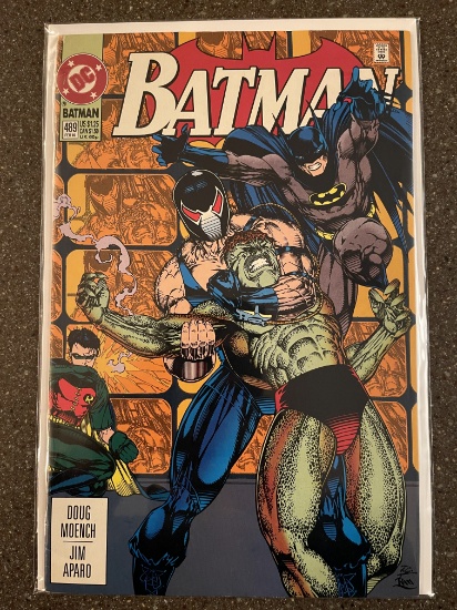 Batman Comic #489 DC Comics 1993 Key 1st Appearance of Azrael as Batman