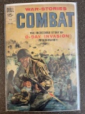 War Stories COMBAT Comic #37 Dell 1972 Painted Cover Bronze Age War Comic 15 Cents
