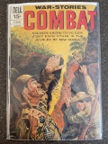 War Stories COMBAT Comic #34 Dell 1972 Painted Cover Bronze Age War Comic 15 Cents