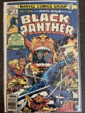 Black Panther Comic #6 Marvel 1977 Bronze Age 35 Cents Key 1st Appearance of Jakarra