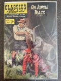 Classic Illustrated Comic #140 On Jungle Trails #1 Silver Age 1957 Painted Cover HR140