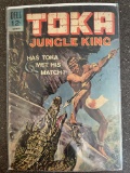 Toka Jungle King Comic #2 DELL 1965 Silver Age 12 Cents painted cover