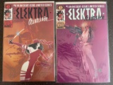 2 Elektra Assassin Comics #5-6 in Series Epic-Marvel Comics 1986 Copper Age