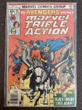 Avengers in Marvel Triple Action Comic #40 Black Knight 1978 Bronze Age 35 Cents