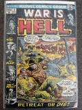 War is Hell Comic #3 Marvel 1973 Bronze Age War Comic John Severin Cover 20 Cents