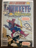 Solo Avengers Comic #1 Marvel Hawkeye and Mockingbird 1987 Copper Age Comic Key First issue