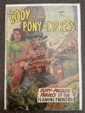 Cody of the Pony Express Comic #1 Fox 1950 Golden Age Buffalo Bill Cody Western Stories 10 Cents