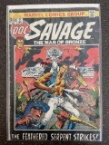 Doc Savage Comic #2 DC 1972 Bronze Age for the Man of Bronze 20 Cents Jim Steranko Cover