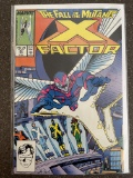 X-Factor Comic #24 Marvel 1988 Copper Age Key 1st Cover Appearance of  ANGEL as Horseman Death