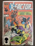 X-Factor Comic #4 Marvel Comics 1986 Copper Age Key 1st Appearance of Frenzy