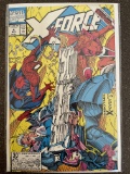 X-Force Comic #4 Marvel 1991 Key 3rd Appearance of DEADPOOL