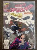 Web of Spider-Man Comic #63 Marvel 1990 Copper Age Gerry Conway