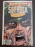 Sgt Rock Comic #384 DC 1984 Bronze Age War Comic Joe Kubert