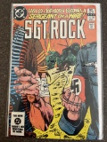 Sgt Rock Comic #381 DC 1984 Bronze Age War Comic Joe Kubert Swashtika Cover