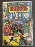 Amazing Adventures Comic #6 Marvel Inhumans and Black Widow 1971 Bronze Age 15 Cents